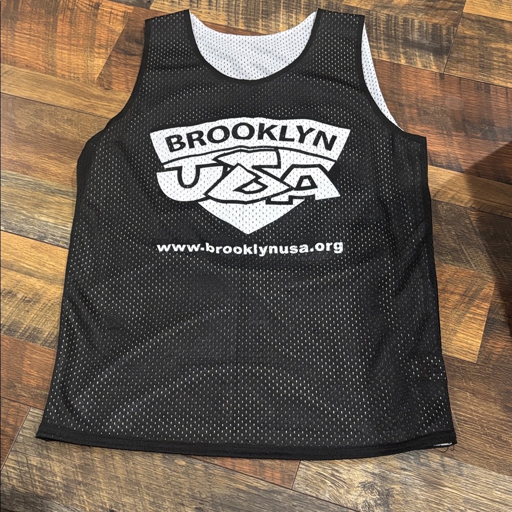 Black Mesh Tank Top